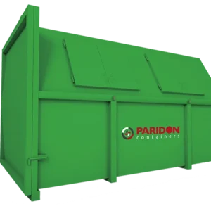 Afzetcontainer 10m3 gesloten