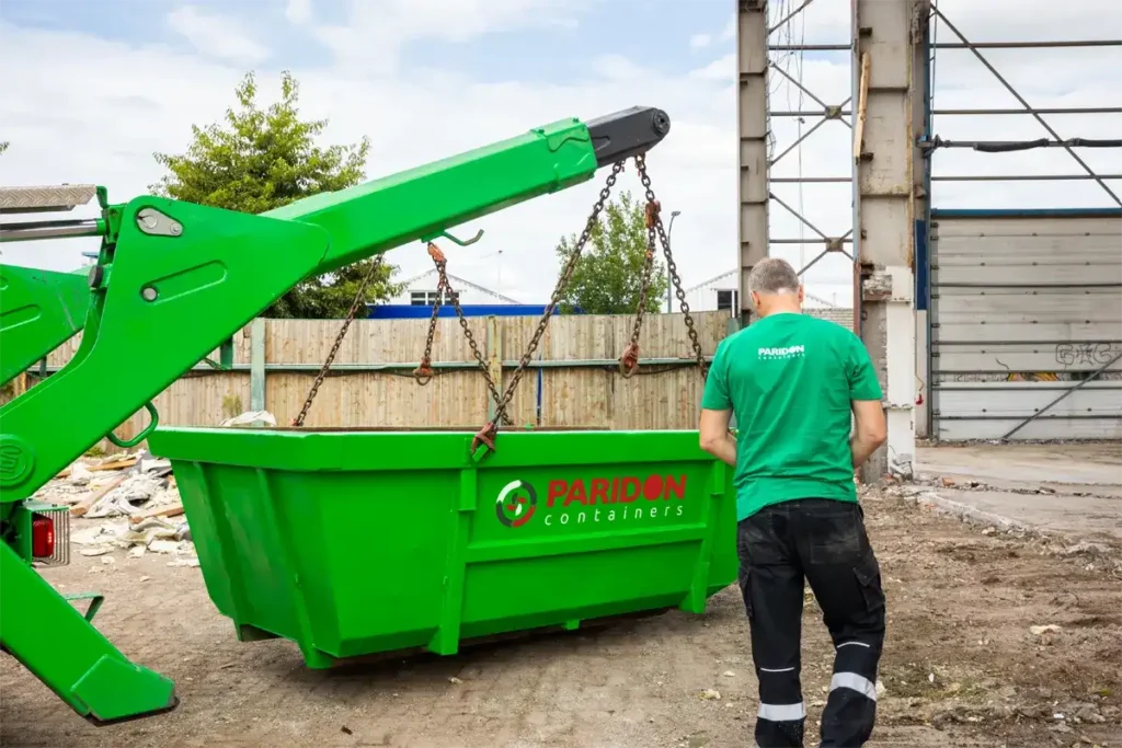 Container plaatsing